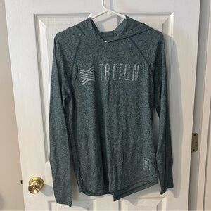 TREIGN Heathered Gray Hoodie